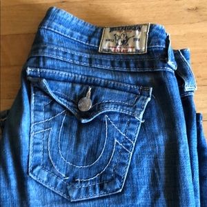 True religion blue denim jeans
